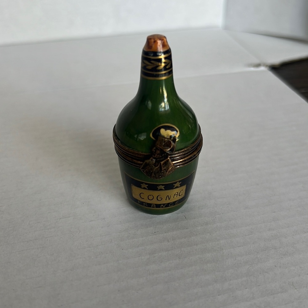 LIMOGES COGNAC BOTTLE